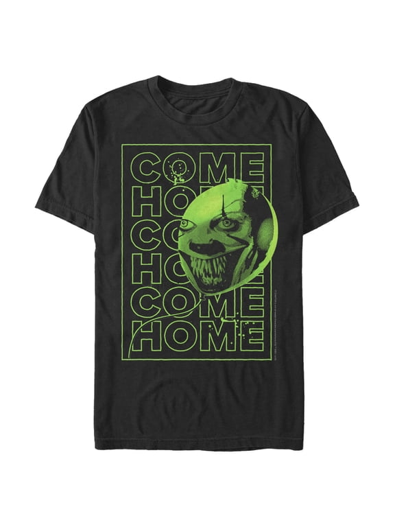 Men's IT Chapter Two Chapter Two Pennywise Come Home Graphic Tee Black 3X Large