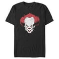 thumbnail image 1 of Men's IT Chapter Two Chapter Two Pennywise Paint Drip  Graphic Tee Black Small, 1 of 4