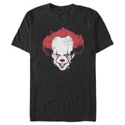 Mens IT Chapter Two Chapter Two Pennywise Paint Drip Graphic Tee Black X Large