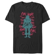 Mens IT Chapter Two Chapter Two Pennywise Shattered Home Graphic Tee Black Large