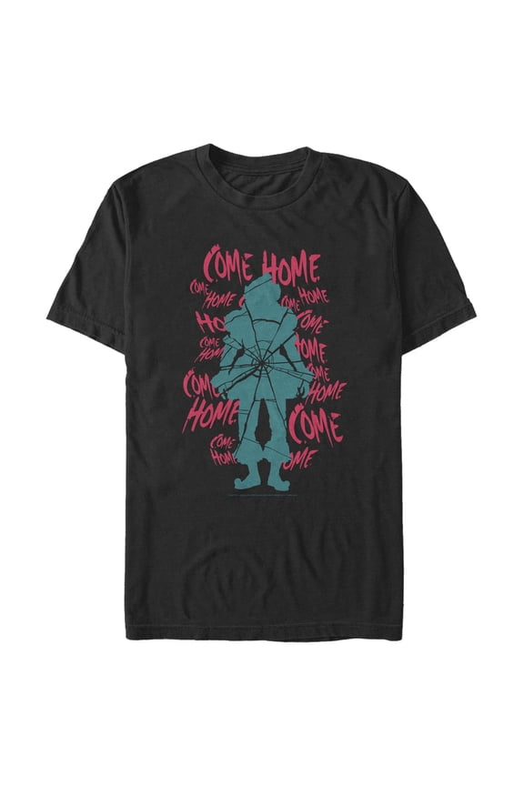 Men's IT Chapter Two Chapter Two Pennywise Shattered Home Graphic Tee Black Small