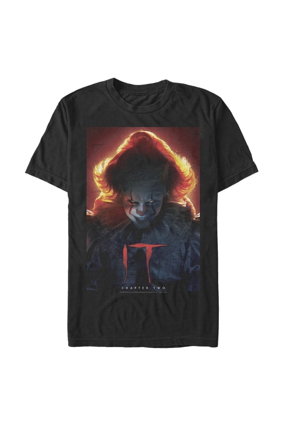 Men's IT Chapter Two Chapter Two Pennywise is Back Graphic Tee Black Medium
