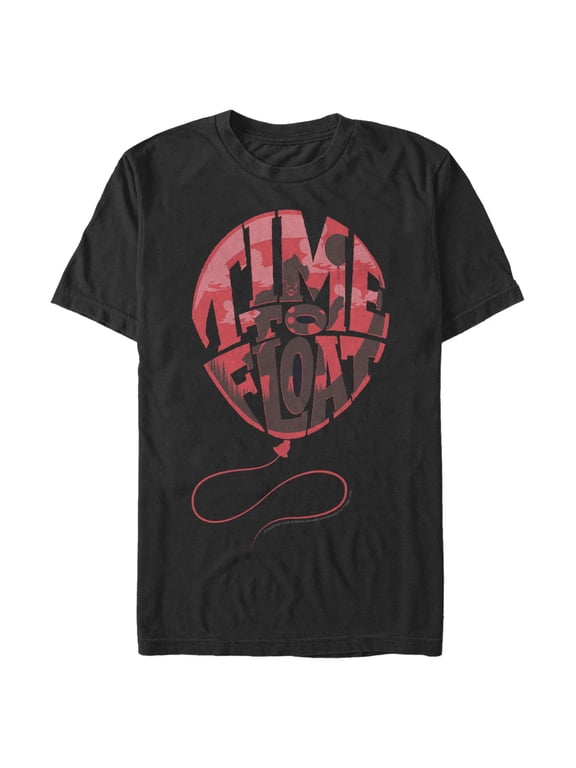 Men's IT Chapter Two Chapter Two Time to Float Balloon Graphic Tee Black 3X Large