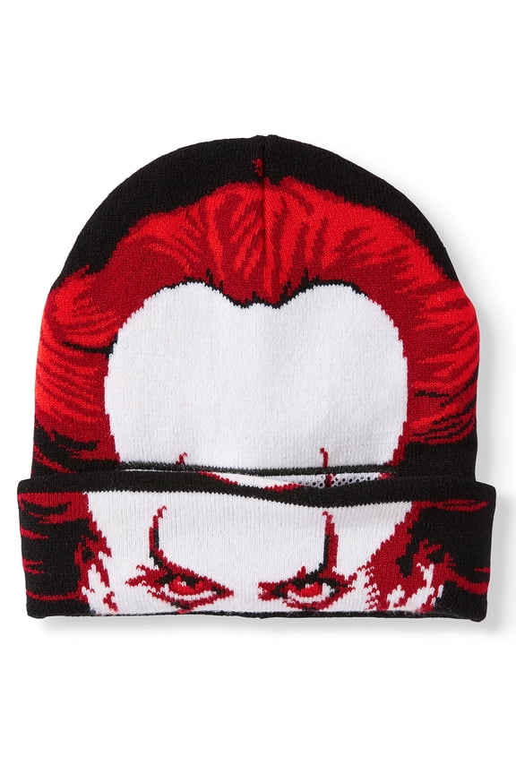 Men's IT Pennywise Big Face Rolldown Beanie
