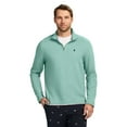 thumbnail image 1 of Men's IZOD 1/4-Zip Long Sleeve Sweatshirt Color: Beryl Green Size: XXL, 1 of 4