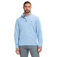 thumbnail image 1 of Men's IZOD 1/4-Zip Long Sleeve Sweatshirt Color: Chambray Blue Size: M, 1 of 4