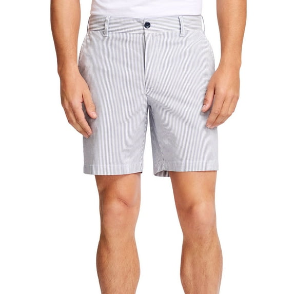 Men's IZOD 8-in. Classic Printed Short Color: Colony Blue Stripe Size: 38