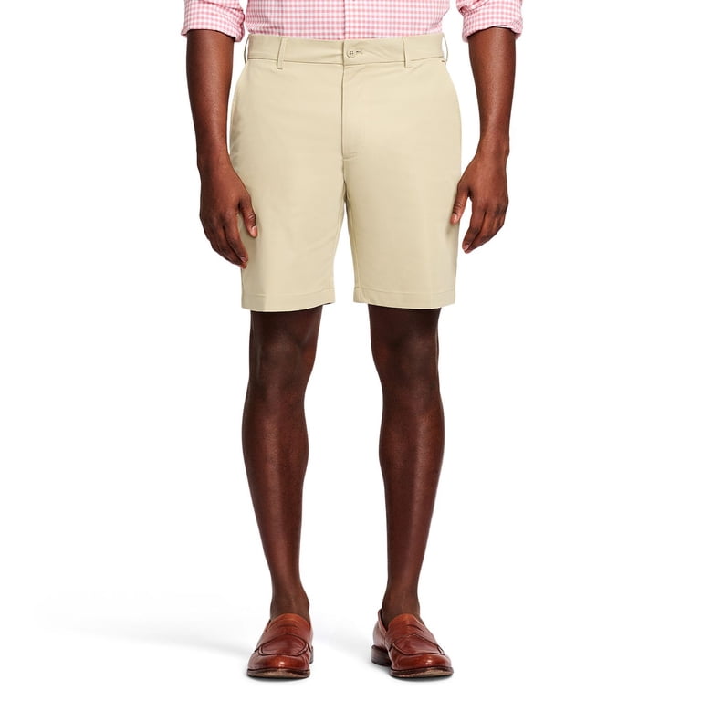 izod dress shorts Men's 9.5-in. Soft Touch Performance Chino wicking and machine washable for easy care. Men's IZOD 9.5-in. Soft Touch
