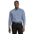 thumbnail image 1 of Men's IZOD Classic Button-Down Shirt Color: Estate Blue Size: S, 1 of 4