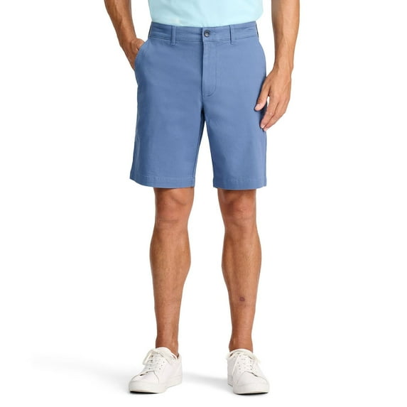 Men's IZOD Saltwater 9.5-in. Flat Front Shorts Color: Bright Cobalt Size: 34