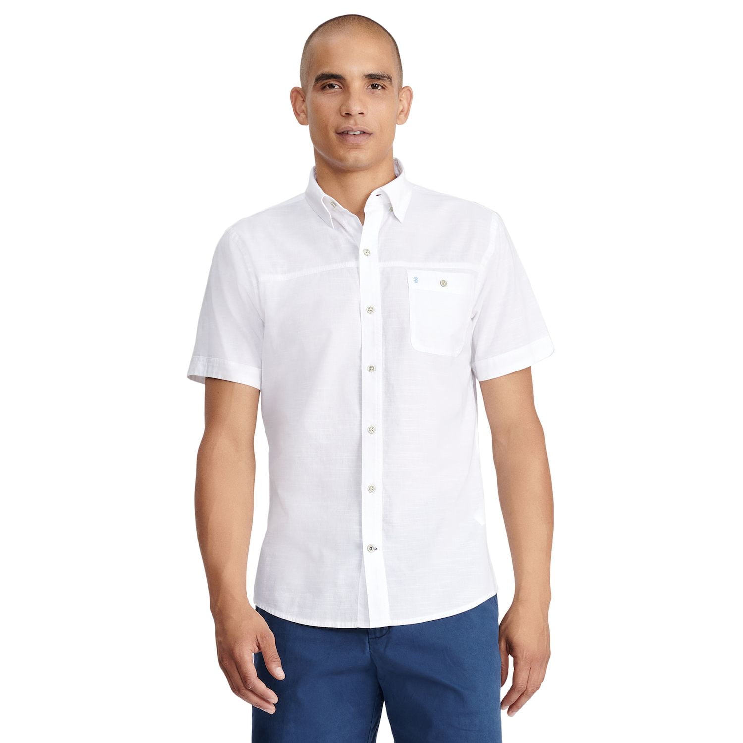 izod white dress shirt IZOD Little & Big Boys Button Down Collar Long Sleeve Dress Shirt, X-Large, White