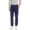 thumbnail image 1 of Men's IZOD Slim-Fit Performance Stretch Flat-Front Pants Navy, 1 of 8