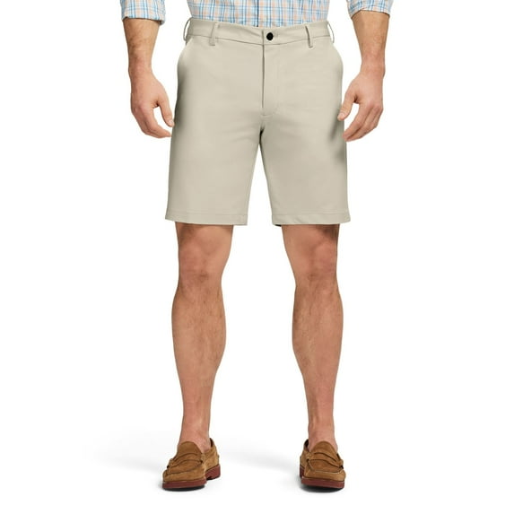 Men's IZOD Traveler Shorts Color: Plaza Taupe Size: 32