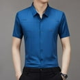 thumbnail image 1 of Men's Ice Silk Business Polo Shirt, 1 of 12