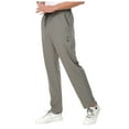 thumbnail image 1 of Men's Ice Silk Quick-Drying Sweatpants - Drawstring Elastic Waist, Cotton, High Stretch, Spring Outdoor Sports, 1 of 5