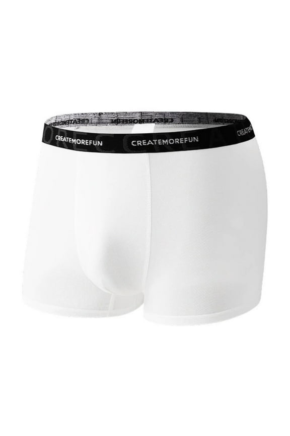 Men's Ice Silk Skin Friendly Casual Large Size Breathable Comfortable Fashion Underwear