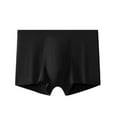 thumbnail image 1 of Men's Ice Silk Underwear Breathable Quick-Dry See Through Bulge Enhancing Boxer Briefs with U-Shaped Pouch & Sexy Lingerie Design, 1 of 2