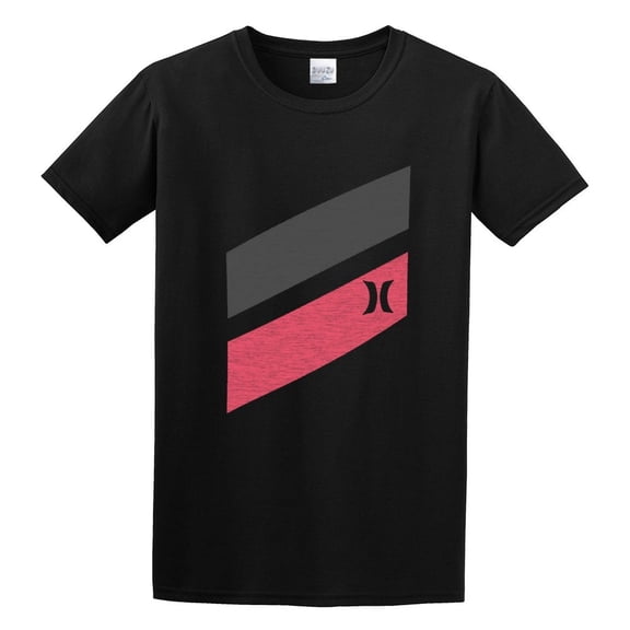 Men's Icon Slash Push Thru T-shirts Black XXL