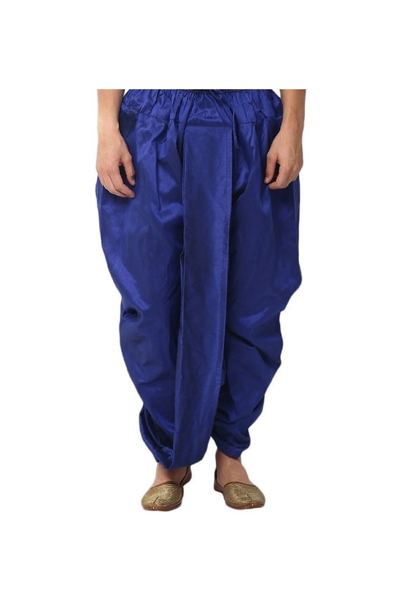 Men's Indian Wear Silk Bend Handmade Freesize Harem Salwar Dhoti...
