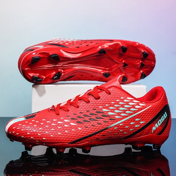 Men's Indoor Soccer Shoes Athletic Women's Rubber Futsal Shoes for Trainer Flat Outsole Training