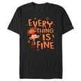 thumbnail image 1 of Men's Inside Out 2 Anxiety Everything Is Fine Graphic T-Shirt, 1 of 10