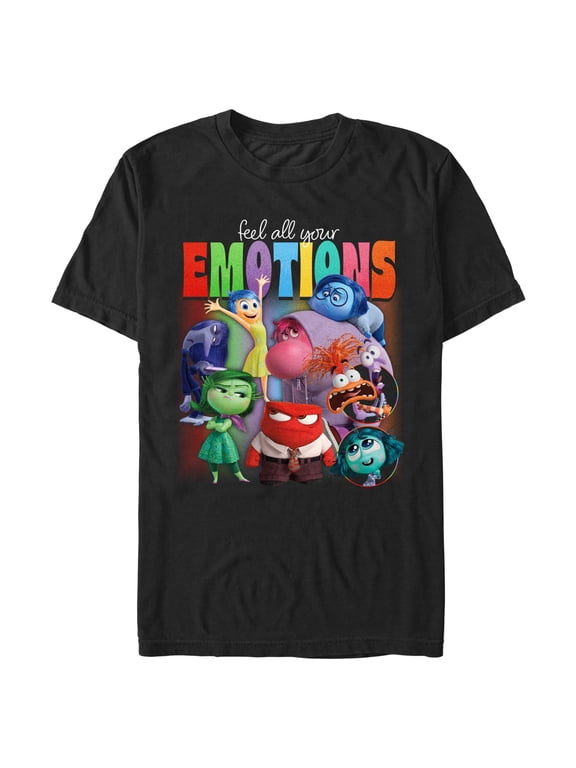 Men's Inside Out 2 Feel All Your Emotions Graphic T-Shirt