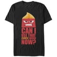 thumbnail image 1 of Men's Inside Out Anger Can I Use That Curse Word Now  Graphic Tee Black Small, 1 of 4