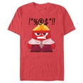 thumbnail image 1 of Men's Inside Out Anger Curse Distressed  Graphic T-Shirt, 1 of 5