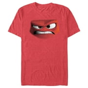 Mens Inside Out Anger Face Card Graphic T-Shirt