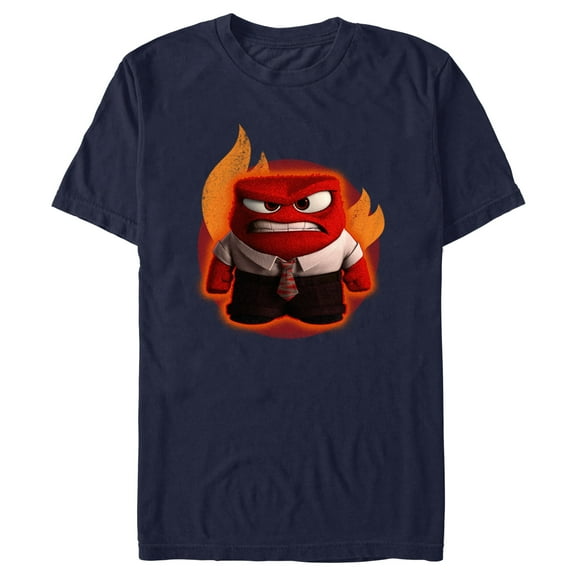Men's Inside Out Anger on Fire Graphic T-Shirt