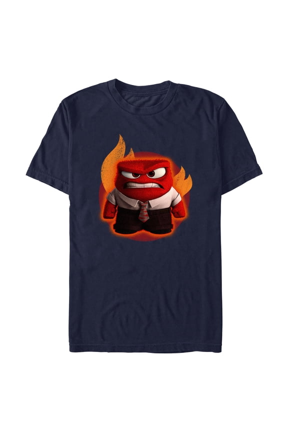 Men's Inside Out Anger on Fire Graphic T-Shirt