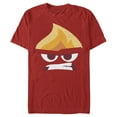 thumbnail image 1 of Men's Inside Out Angry Portrait  Graphic Tee Red Large, 1 of 4