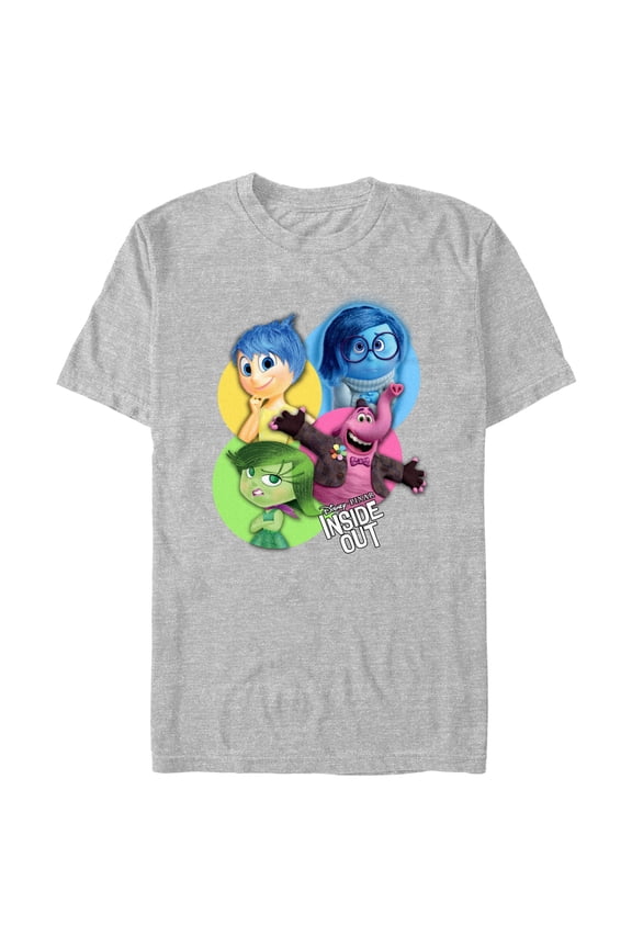 Men's Inside Out Emotions and Bing Bong Icons  Graphic T-Shirt