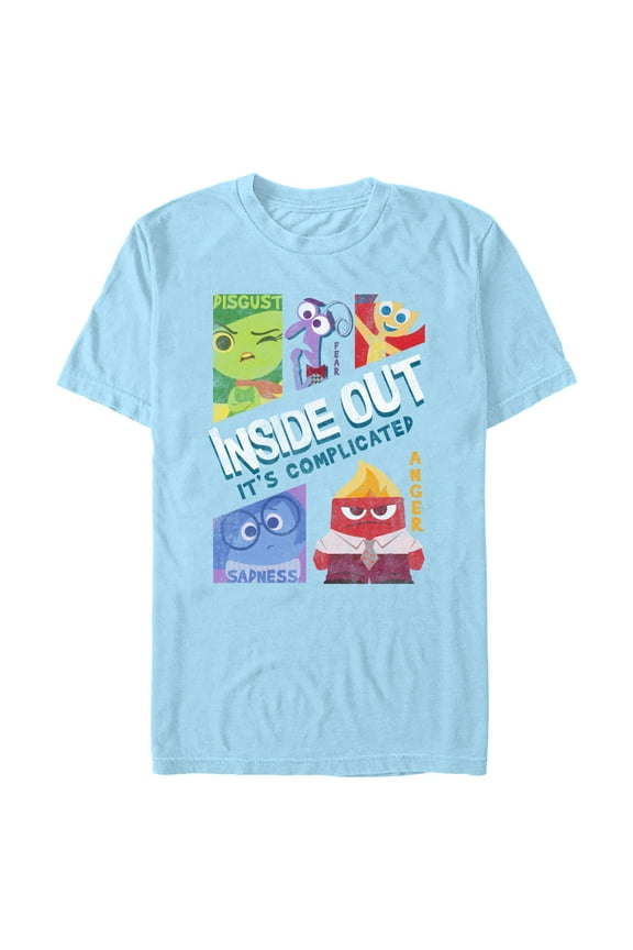 Men's Inside Out It’s Complicated Distressed Graphic T-Shirt