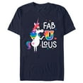 thumbnail image 1 of Men's Inside Out Rainbow Unicorn Fab U Lous  Graphic T-Shirt, 1 of 5
