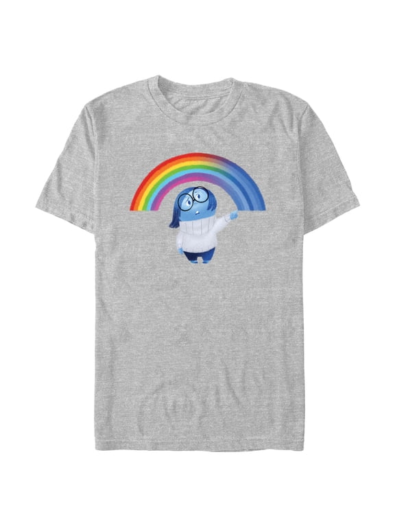 Men's Inside Out Sadness Rainbow Graphic T-Shirt