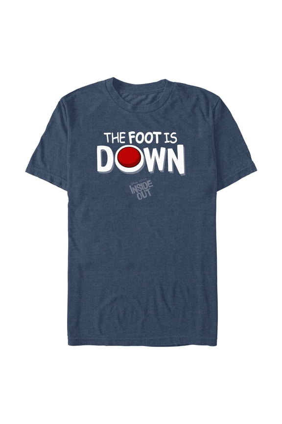 Men's Inside Out The Foot Is Down Graphic T-Shirt