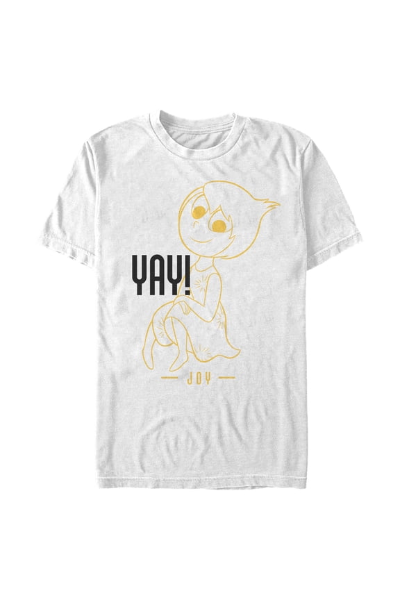 Men's Inside Out Yay Joy  Graphic T-Shirt