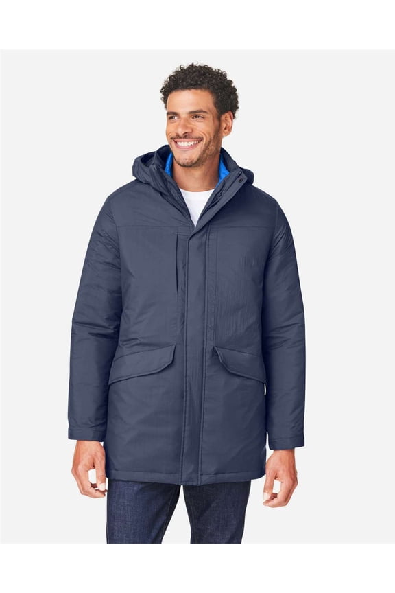 CORE365 CE725 Men's Inspire 3-in-1 Jacket with Insulated Liner-Classic Navy/ True Royal-M