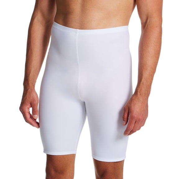 Men's Insta Slim MA2077 Athletic High Compression Base Layer Short (White XL)