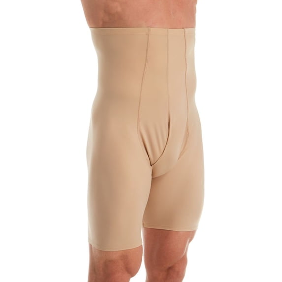 Men's Insta Slim MS20031 Hi-Waist Compression Boxer Brief (Nude M)