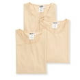 thumbnail image 1 of Men's Insta Slim TS0003 Slimming Compression Crew Neck T-Shirt - 3 Pack (Nude XL), 1 of 23