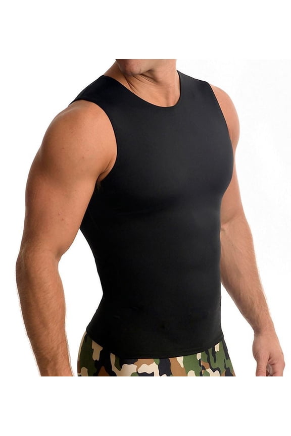 Insta Slim Compression Sleeveless Crew Neck Tank TS00N1