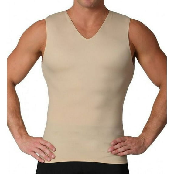 Insta Slim Compression Sleeveless V-Neck Tank VS00N1