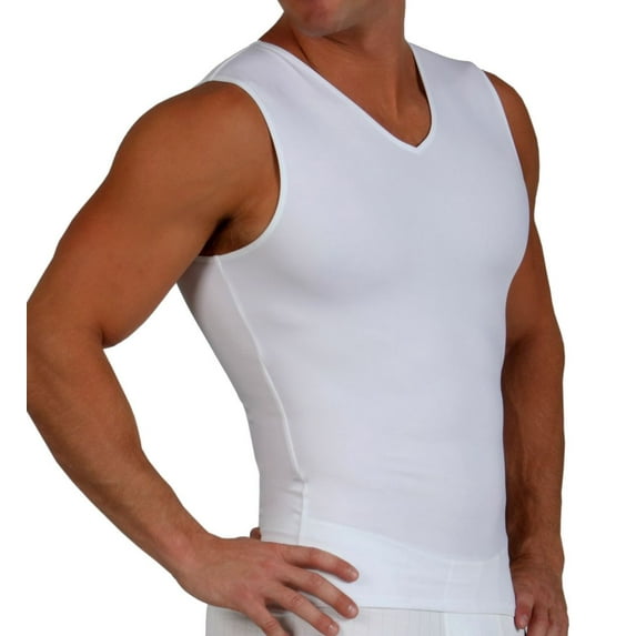 Insta Slim Compression Sleeveless V-Neck Tank VS00N1