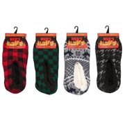 LOWTAGZ Men's Insulated Thermal House Slippers Polar Extreme Non Slip House Shoes Comfy Warm Slipper Socks