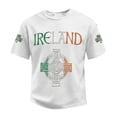 thumbnail image 1 of Men's Ireland Celtic Cross Crew Neck T-Shirt St. Patrick's Day Short Sleeve, 1 of 4