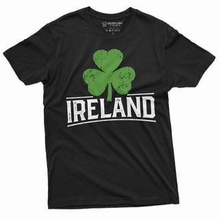 Men's Ireland T-shirt Irish Patriotic holiday shirt Clover shamrock tee Erie St Patricks day Tee