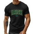 thumbnail image 1 of Men's Irish Graphic T-Shirt Short Sleeve Crew Neck Casual St. Patrick's Day Tee, 1 of 4