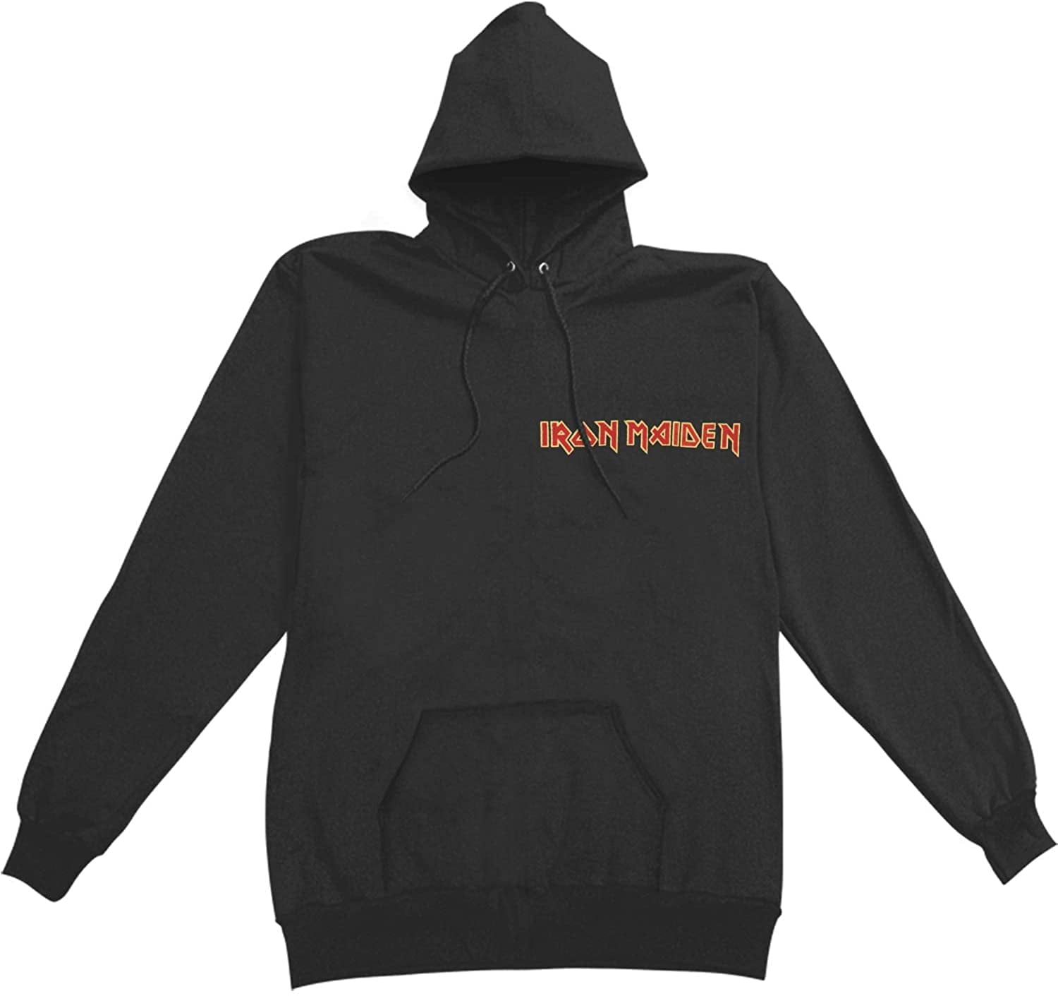 Men's Iron Maiden Acme Shadows Of The Valley Hooded Sweatshirt Large Black